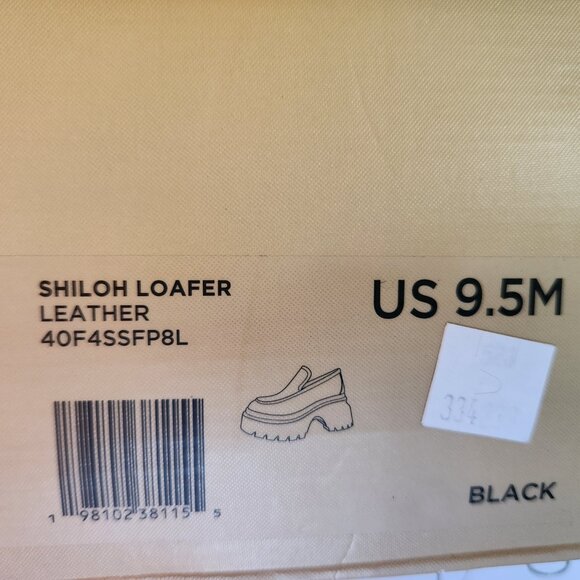 Michael Kors Black Leather "Shiloh" Loafers. NIB. Size Various - Picture 6 of 15